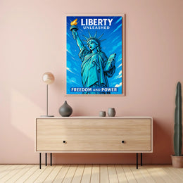 Liberty Unleashed Poster PosterGoat
