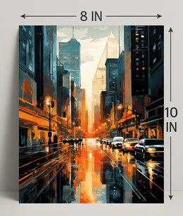 Urban Reflections Poster