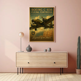 Boeing C-108 Flying Fortress Poster