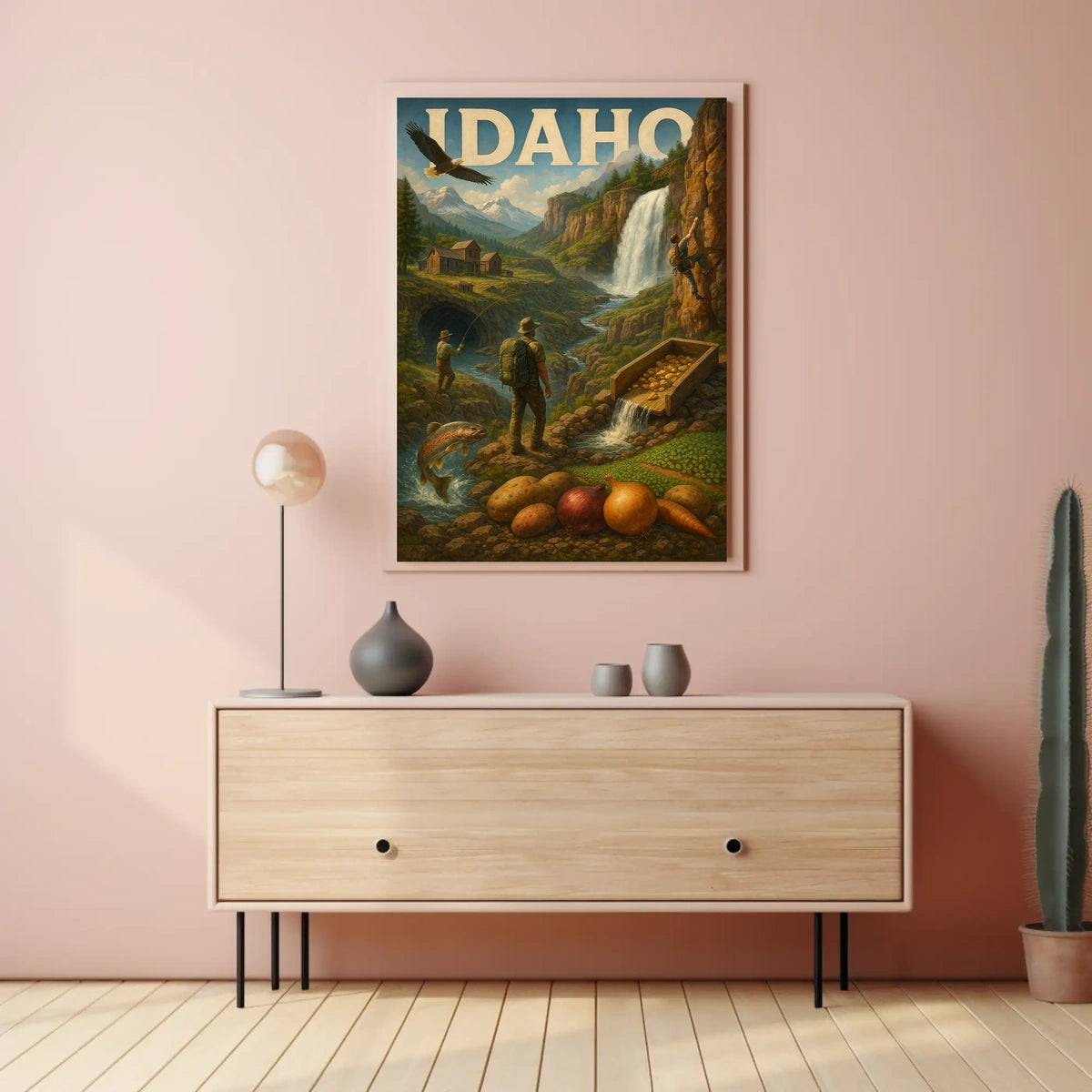 Discover Idaho Poster
