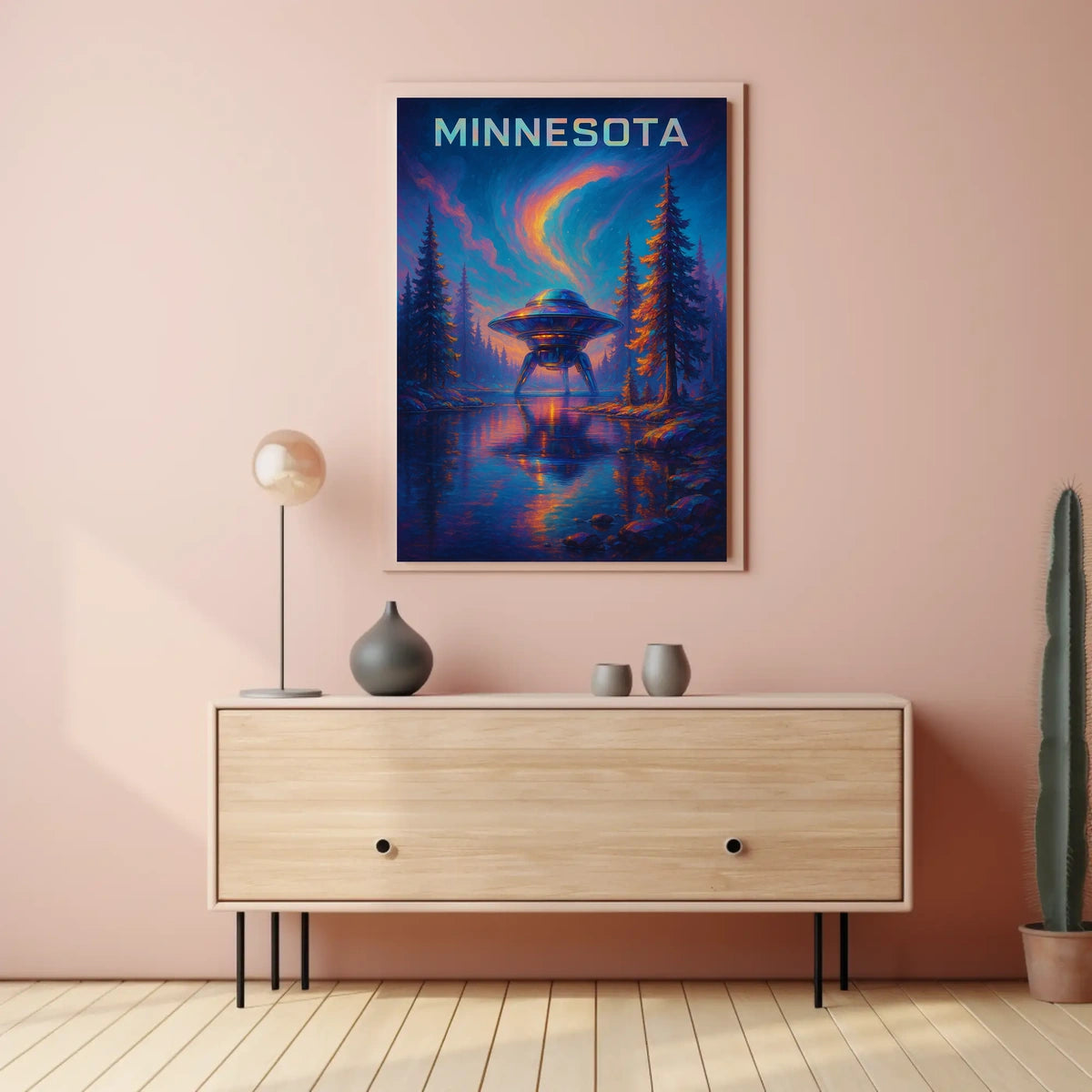 Minnesota A Surreal Landscape Surreal Poster