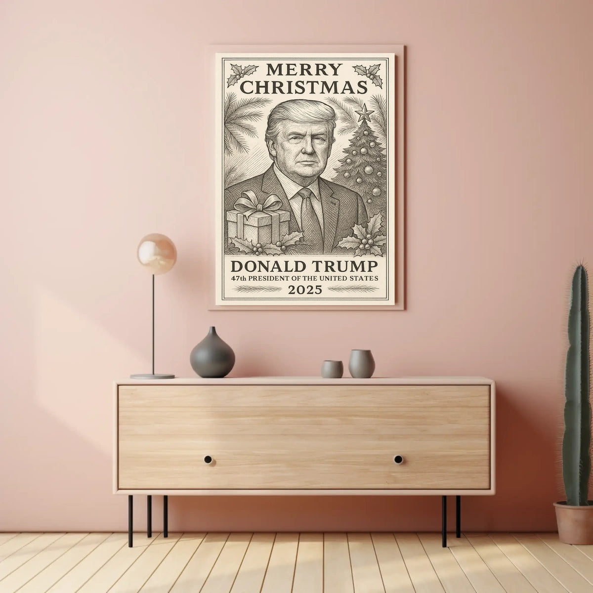 Donald Trump 47th President Poster