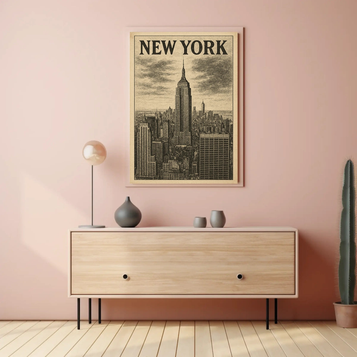 New York Skyline Poster