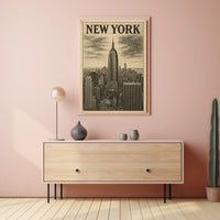 New York Skyline Poster