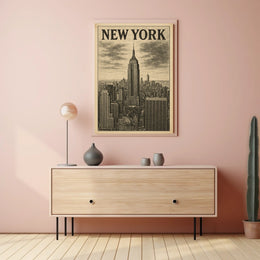 New York Skyline Poster