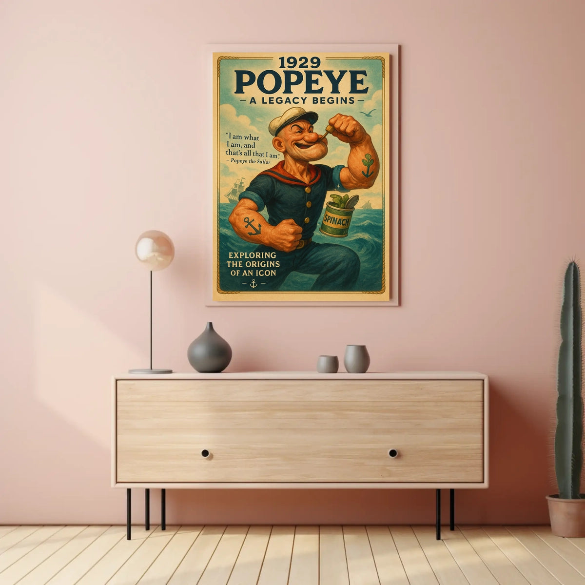 Popeye 1929 Art Poster POP-17