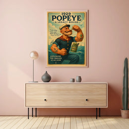 Popeye 1929 Art Poster POP-17
