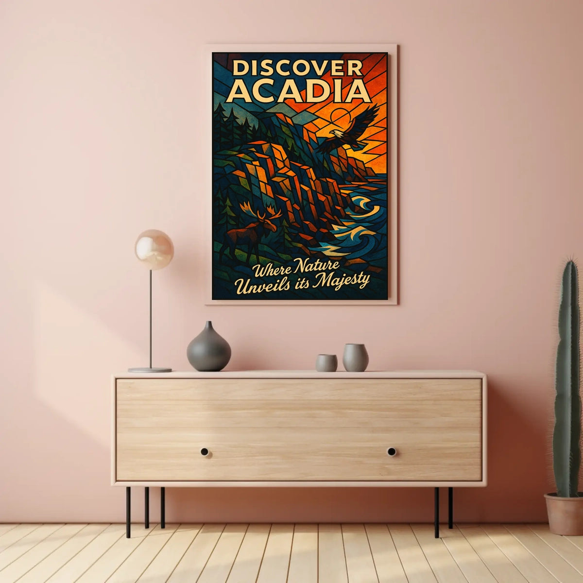 Discover Acadia Poster