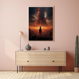 The Burning Tower Poster
