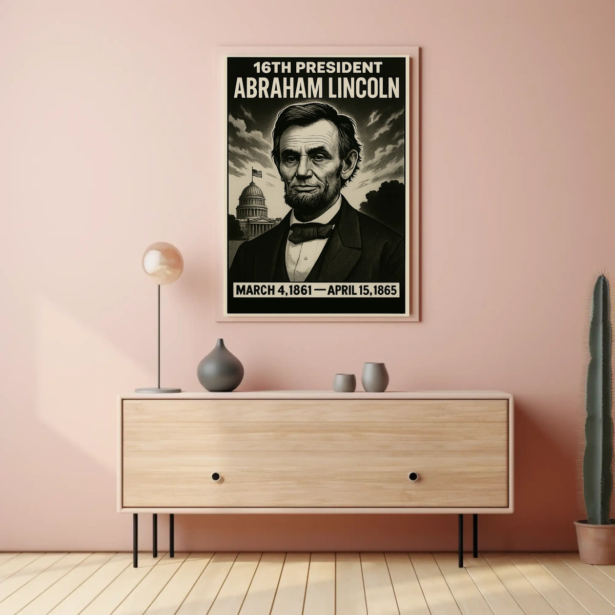 Abraham Lincoln 16Th President Poster