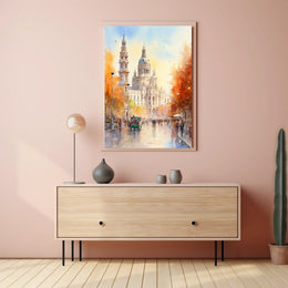 Autumn In The City Poster