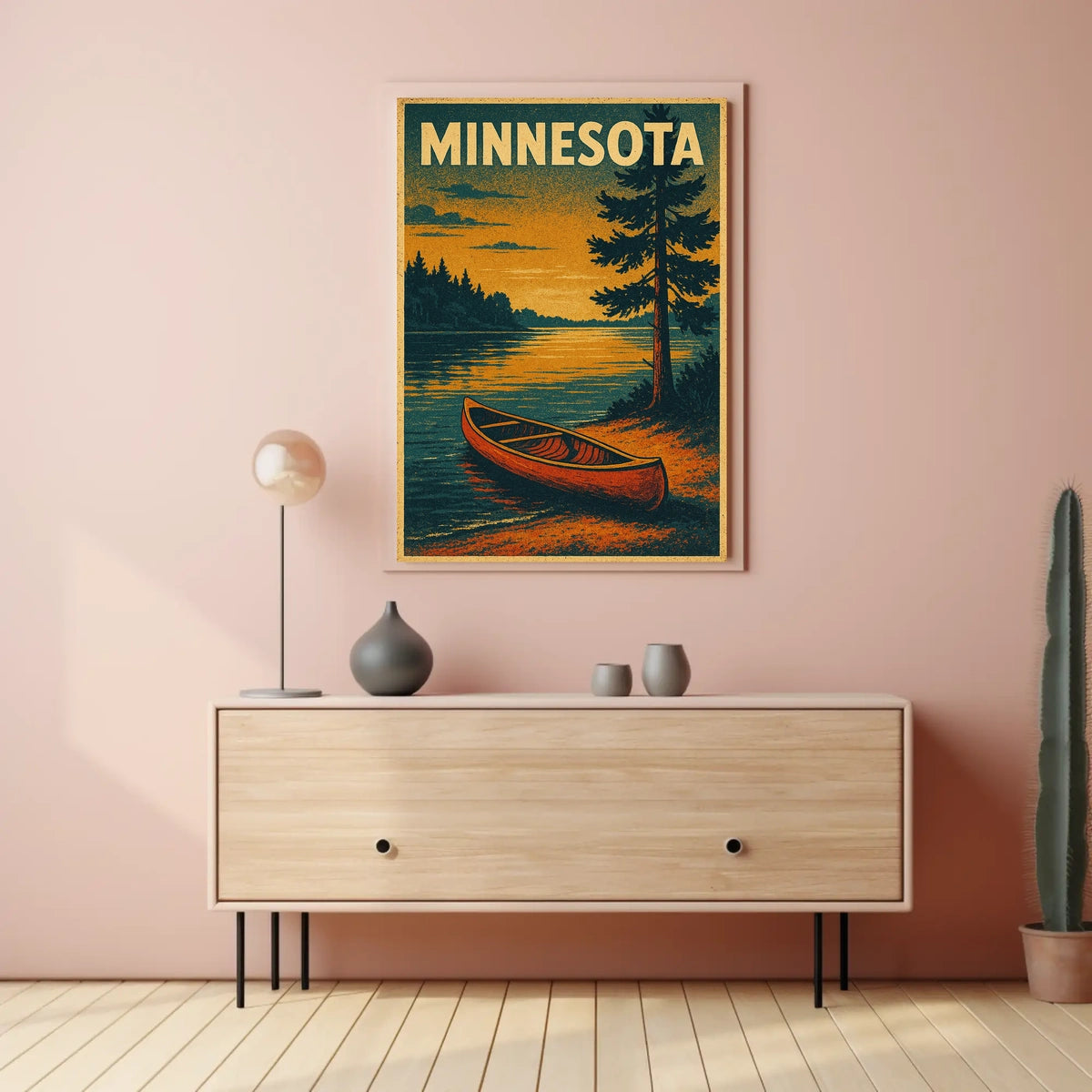 Minnesota Wilderness Poster