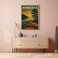 Minnesota Wilderness Poster