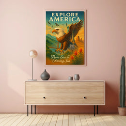 Explore America Poster