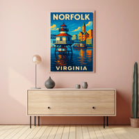 Norfolk, Virginia Poster
