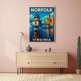 Norfolk, Virginia Poster