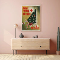 War Bonds Holiday Promotion Poster PosterGoat