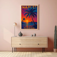 Naples, Florida Sunset Poster