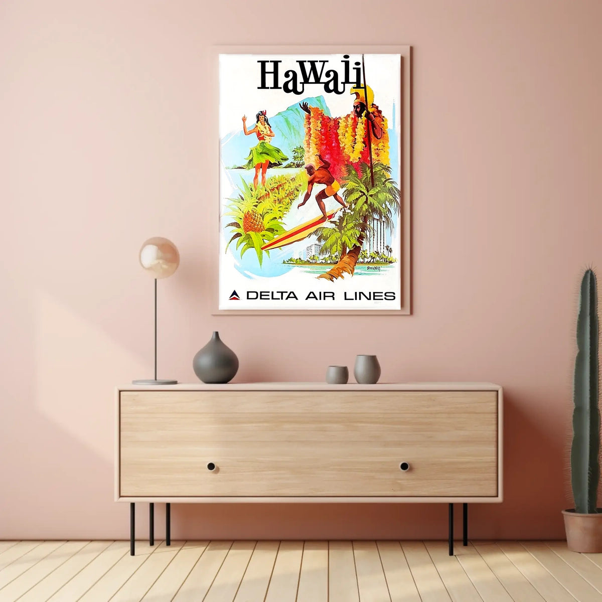 Explore Hawaii With Delta Air Lines Poster