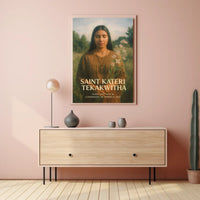 Saint Kateri Tekakwitha Poster