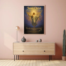 Jesus Christ Resurrection Dawn of Hope Poster PosterGoat