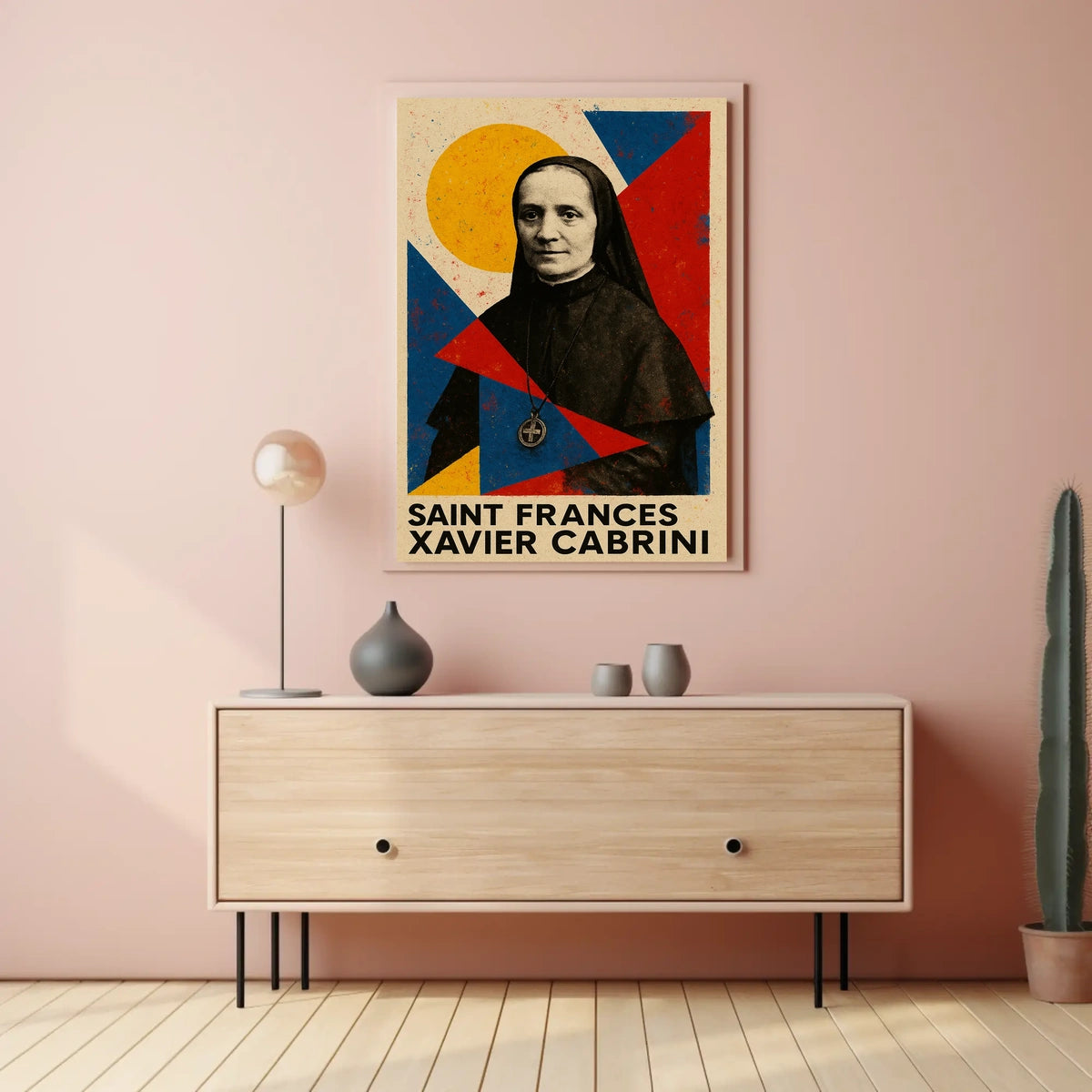 Saint Frances Xavier Cabrini Poster