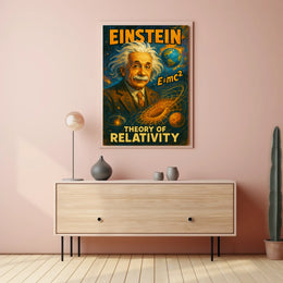 Einstein Theory Of Relativity Poster