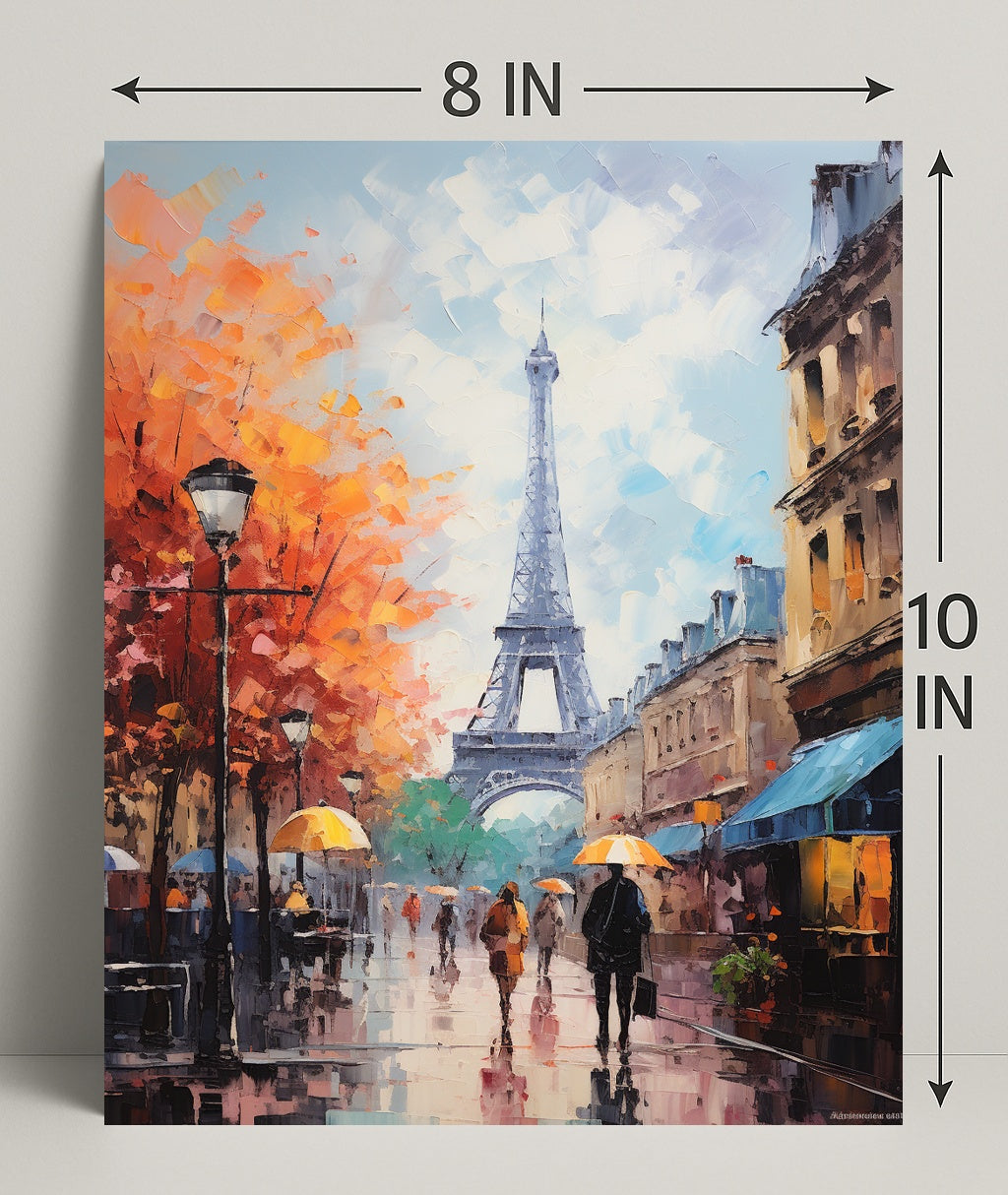 Autumn In Paris Poster
