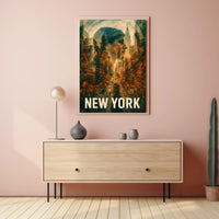 New York Cityscape Poster