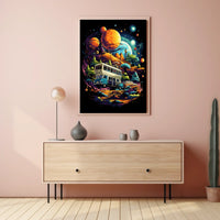 Cosmic Journey Adventure Poster