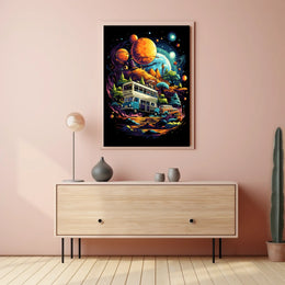 Cosmic Journey Adventure Poster