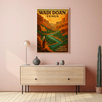 Wadi DoaN, Yemen Land Of Serenity And Poster