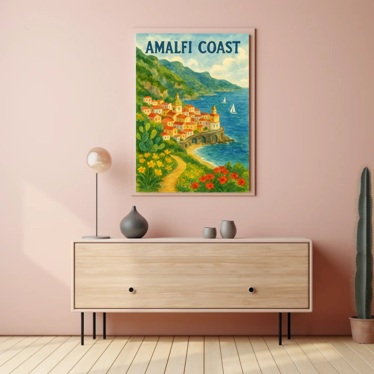 Amalfi Coast Poster