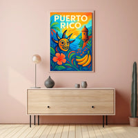 Vibrant Puerto Rico Poster
