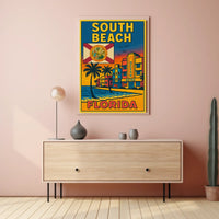 South Beach Florida Poster