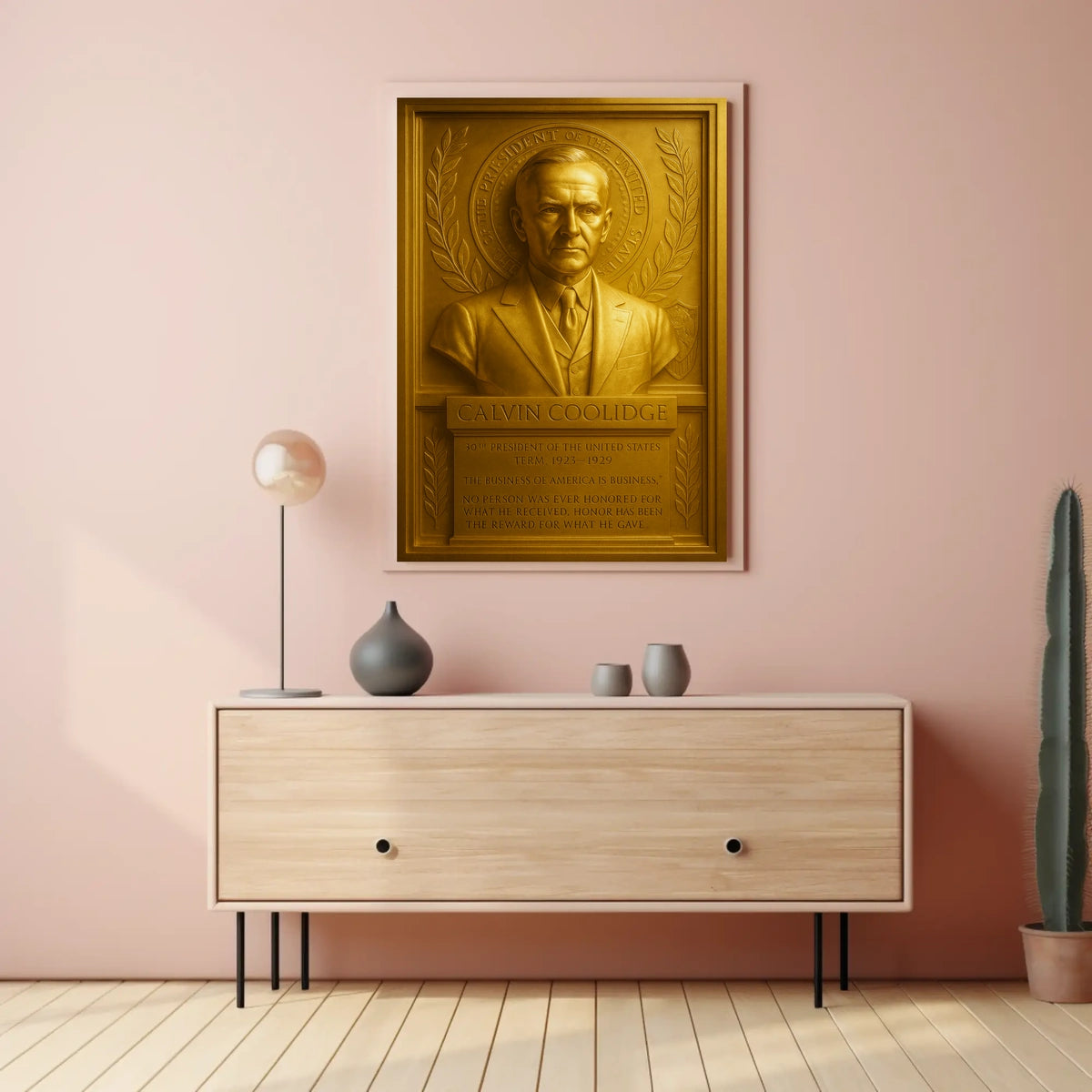 Calvin Coolidge 30Th President Poster