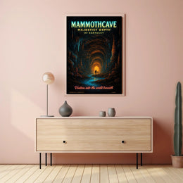 Mammoth Cave Majestic Depth of Kentucky Poster PosterGoat