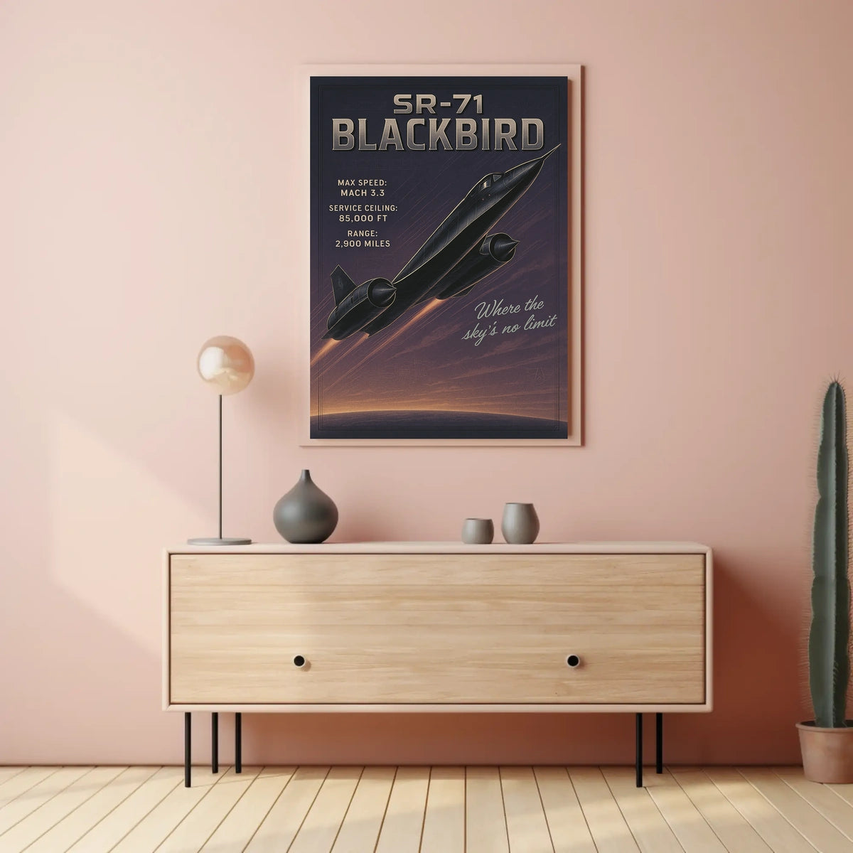 SR-71 Blackbird Poster