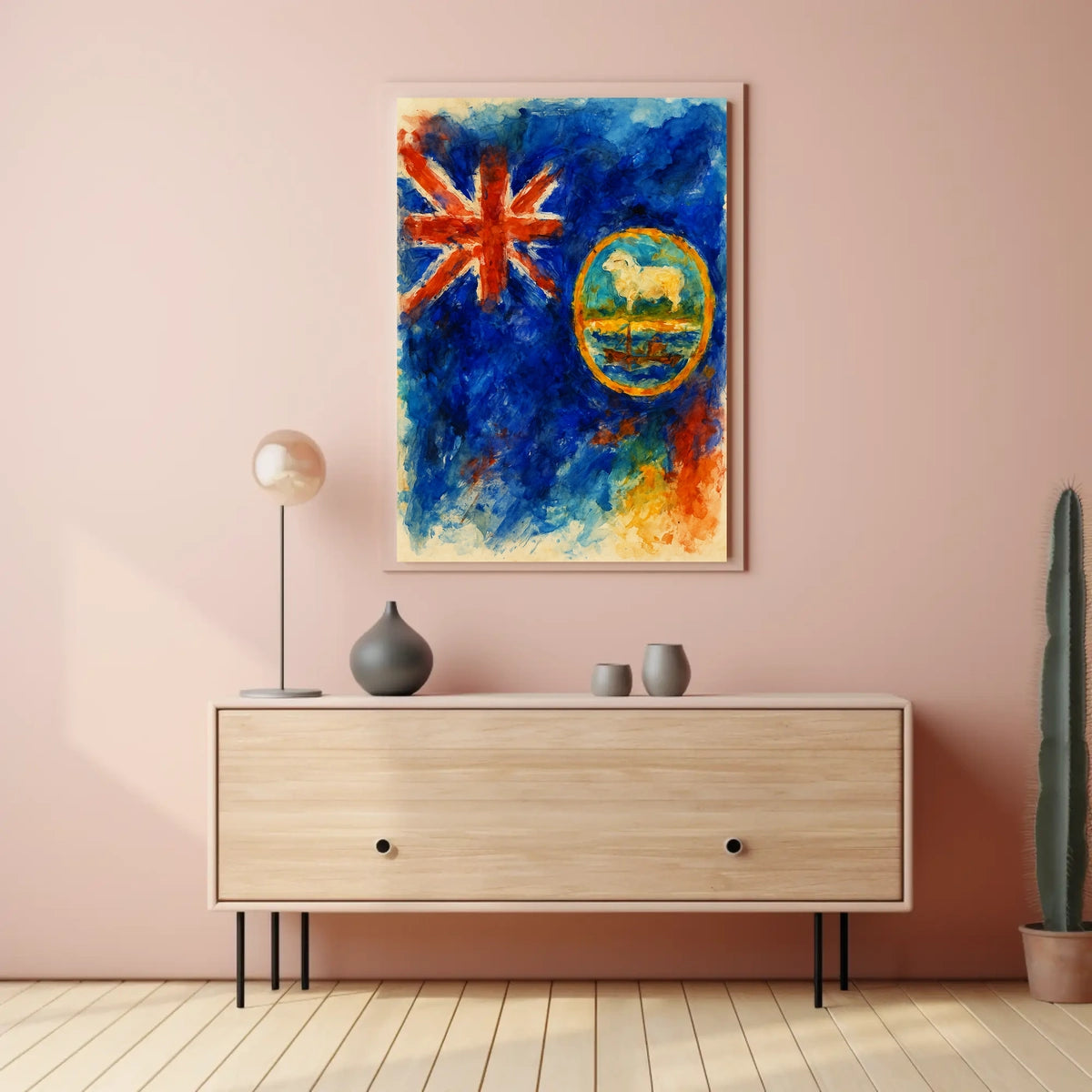 Abstract Interpretation Of A National Poster