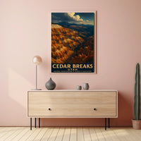 Cedar Breaks Natural Amphitheater Poster