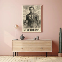 Jim Thorpe Athletic Legend Poster