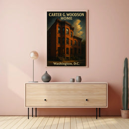 Carter G. Woodson Home Poster