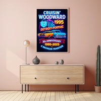 Cruisin Woodward Classic Car Poster