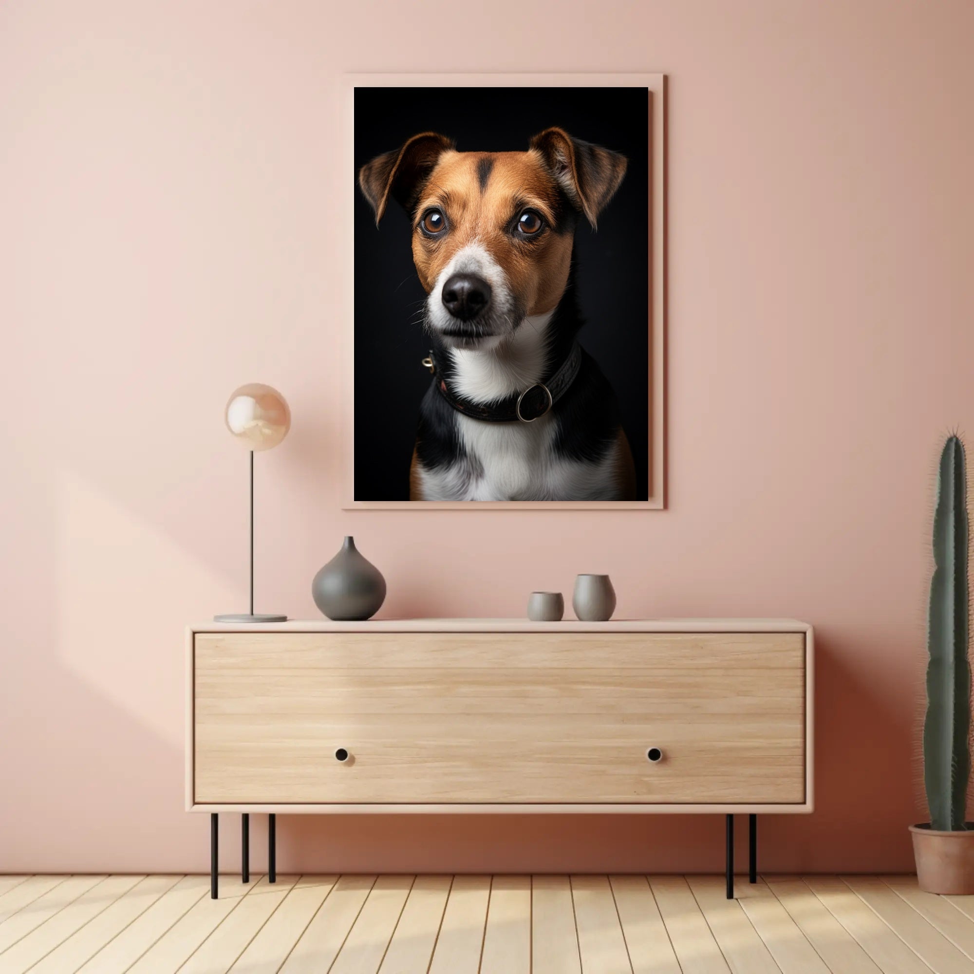 Portrait Of A Loyal Companion Poster PosterGoat