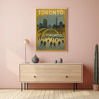 Toronto Winter Scene Poster