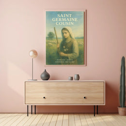 Saint Germaine Cousin Poster