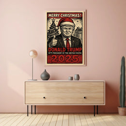 Donald Trump 47th President Poster