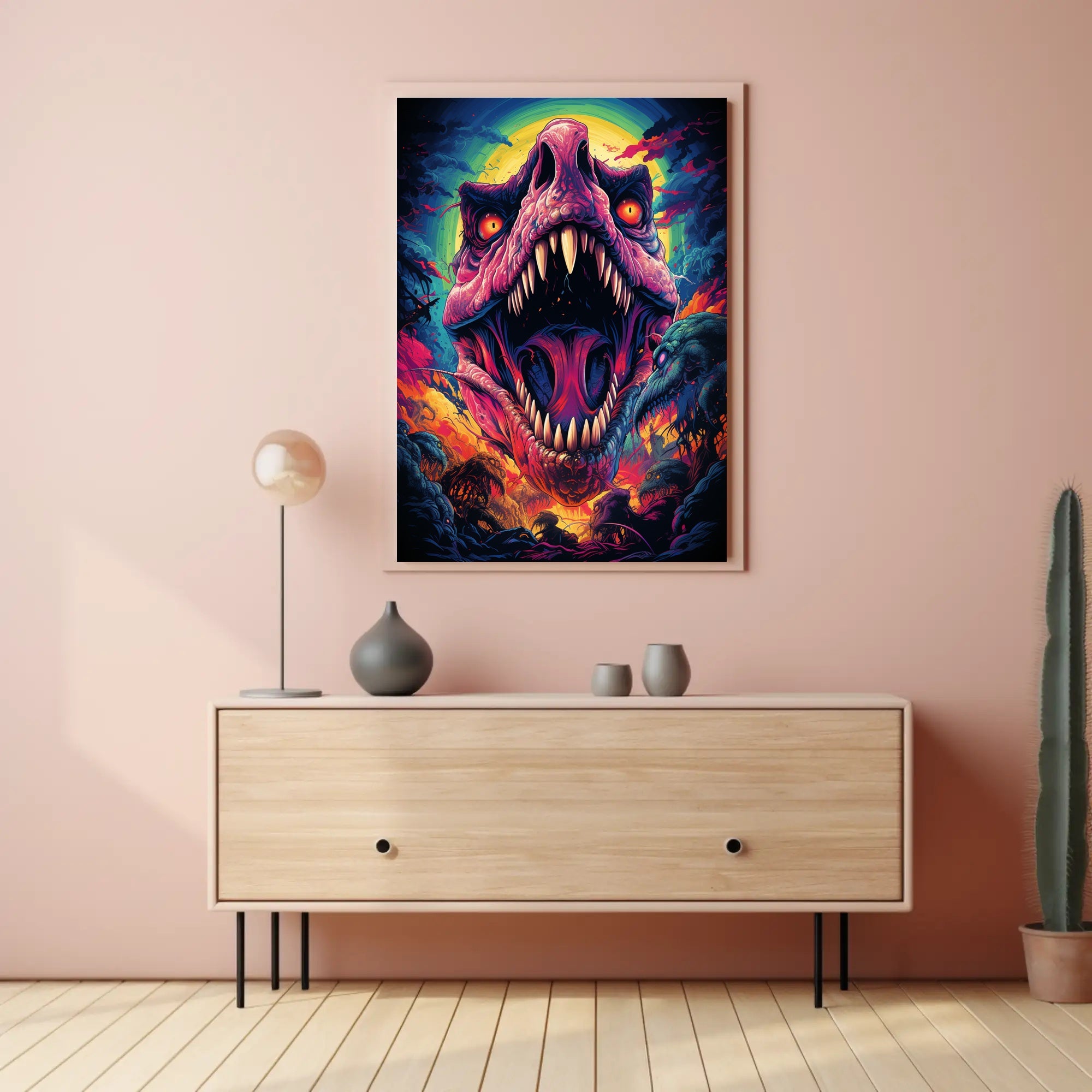 The Roaring Beast Poster PosterGoat