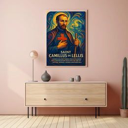 Saint Camillus de Lellis Poster