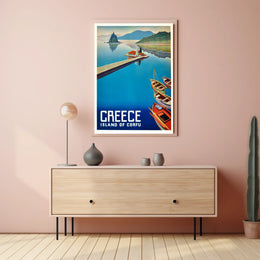 Greece Island Of Corfu Poster
